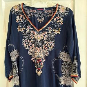 Johnny Was kimono sleeve top